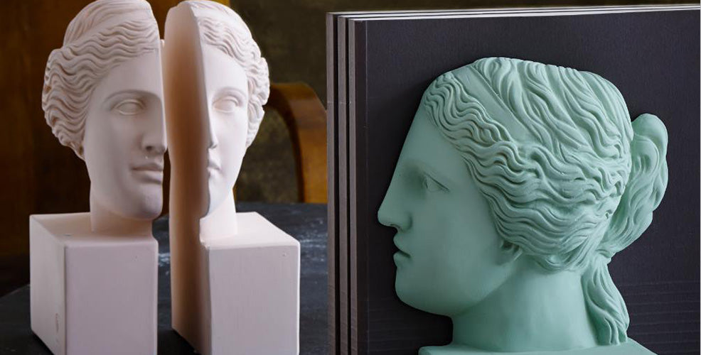 Classic Greek Busts with a Modern Flair