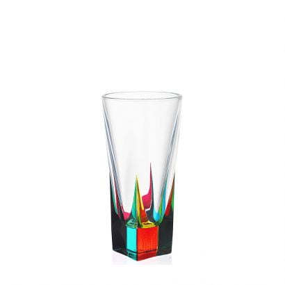 Fusion Crystal Vase  | Venetian Glass | Trovati Studio