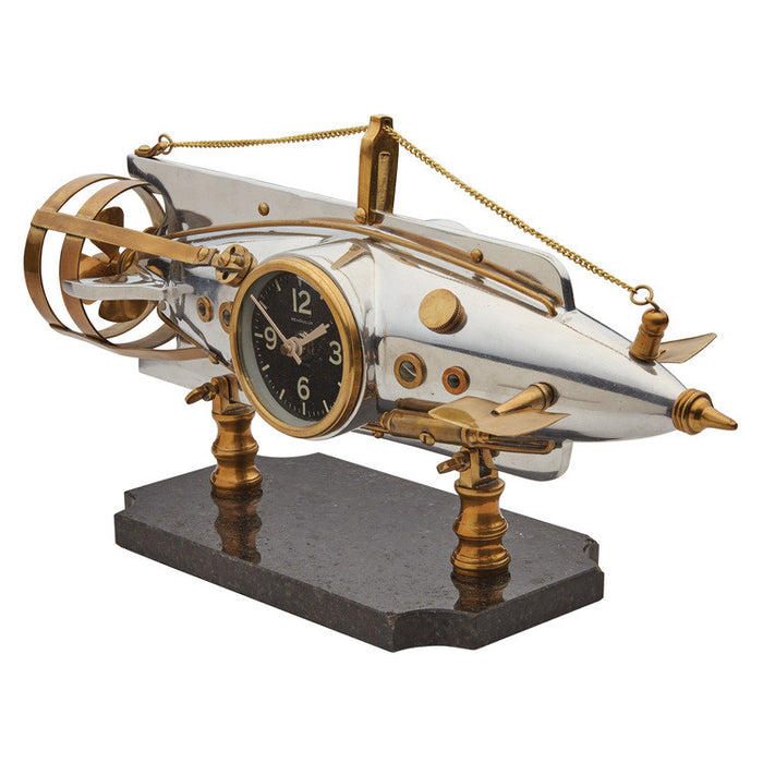 Pendulux Vintage Reproduction Nautilus Table Clock  - 2