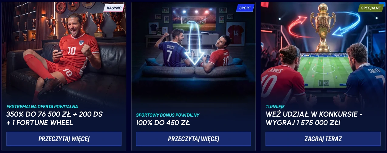 Bonusy i promocje
