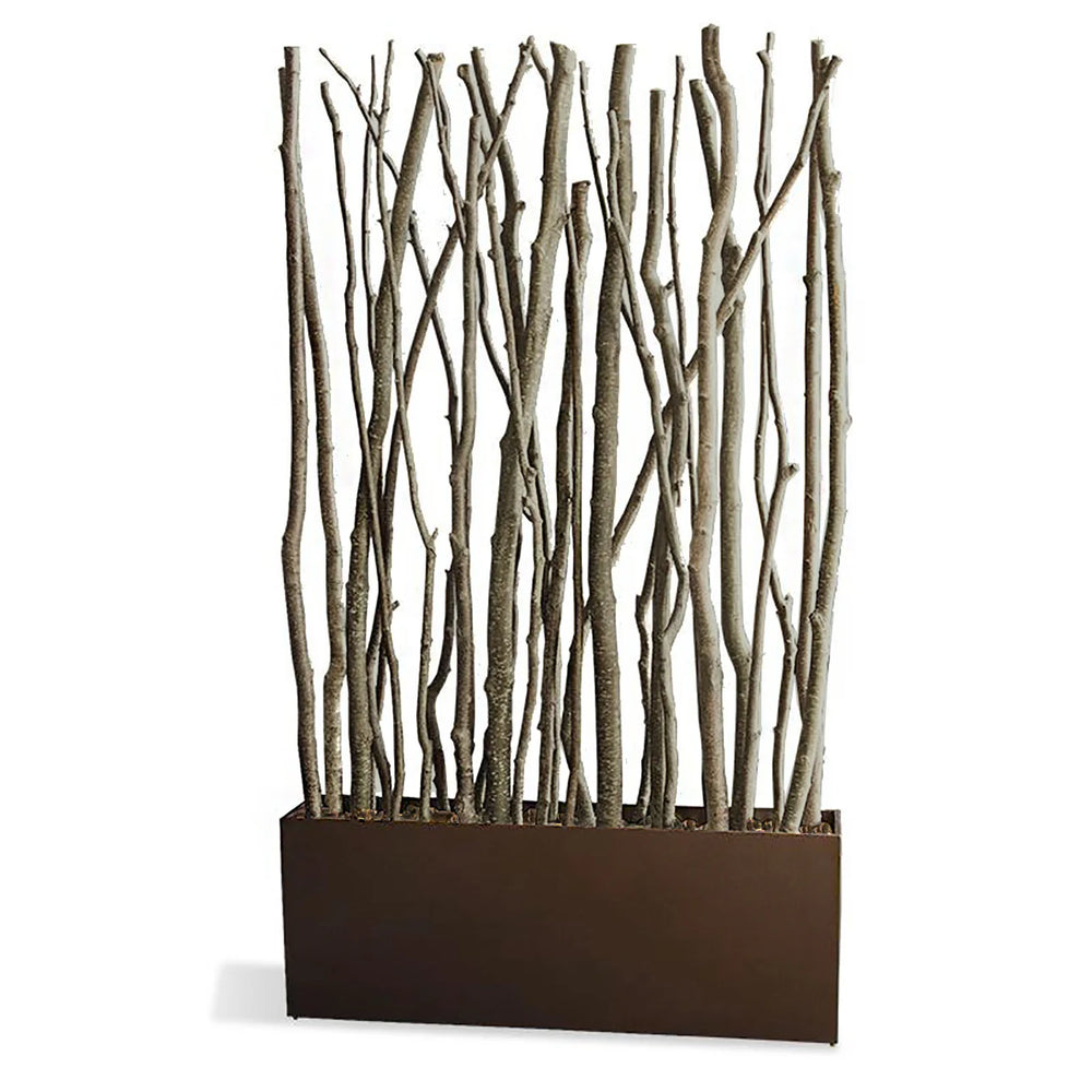 Alder Poles Planter / Sculpture | Trovati Studio