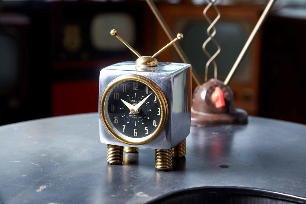 Pendulux Vintage Reproduction Teevee Table Clock - Trovati