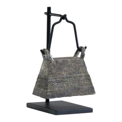 Antique Livestock Bell #3 - Cyan Design - Trovati