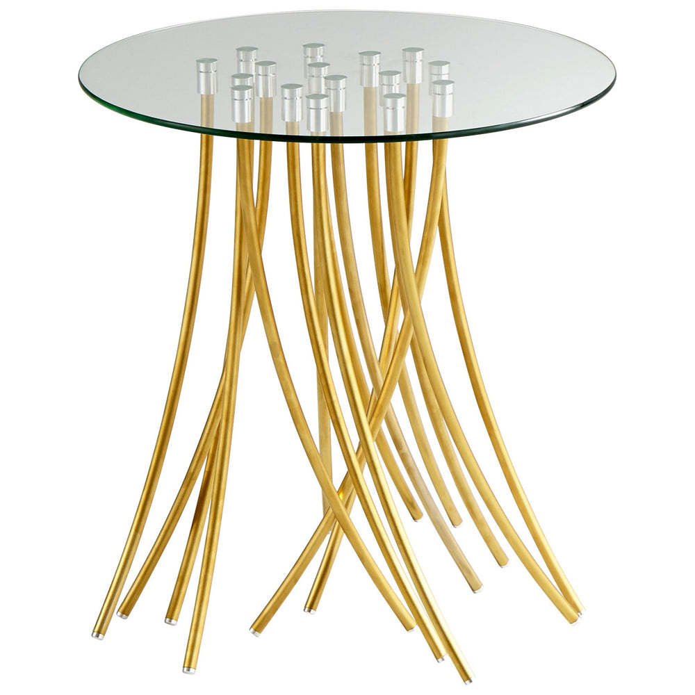 Tuffoli Table | Cyan Design | Brass | Trovati Studio