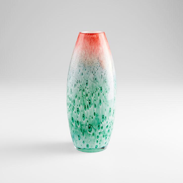 Macaw Vase|Cyan Design