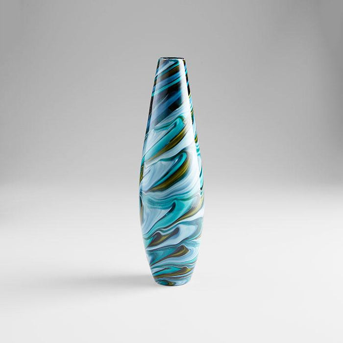 Chalcedony Vase - Cyan Design - Trovati