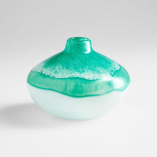 Iced Marble Vase|Cyan Design