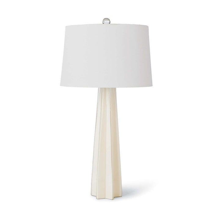 Glass Star Table Lamp | Regina Andrew | Trovati Studio | White