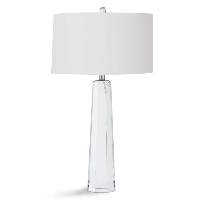 Tapered Hex Crystal Table Lamp - Regina Andrew Design