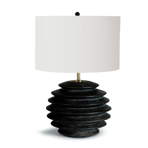 Accordion Table Lamp (Round) Black