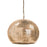 Pierced Metal Sphere Pendant Light (Natural Brass) - Regina Andrew Design
