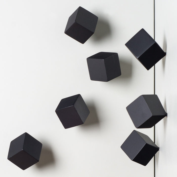 Wall Play Pivot Black (Set of 20) | Gold Leaf Design | Trovati Studio