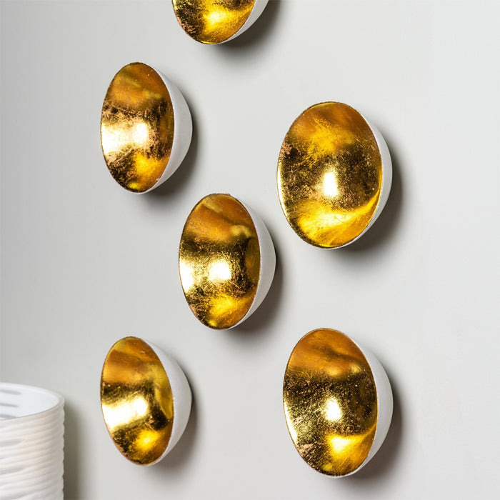 Wall Play Full Moon Gold Leaf (Set of 12)