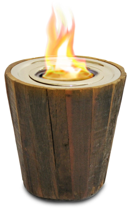 Montauk Reclaimed Wood Fire Bowl | Anywhere Fireplace | Trovati Studio