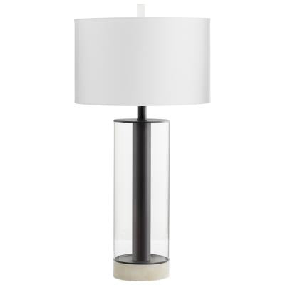 Messier Table Lamp | Cyan Design | Trovati Studio | Iron | Black | Marble