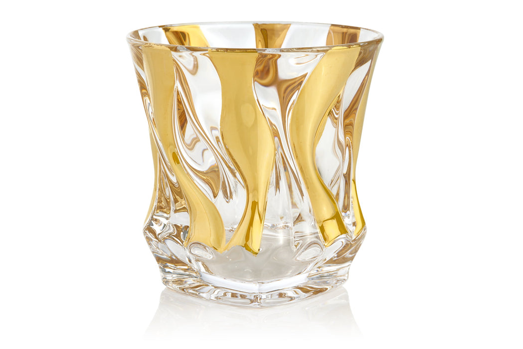Bamboo Gold Glassware | Venetian Glass | Trovati Studio