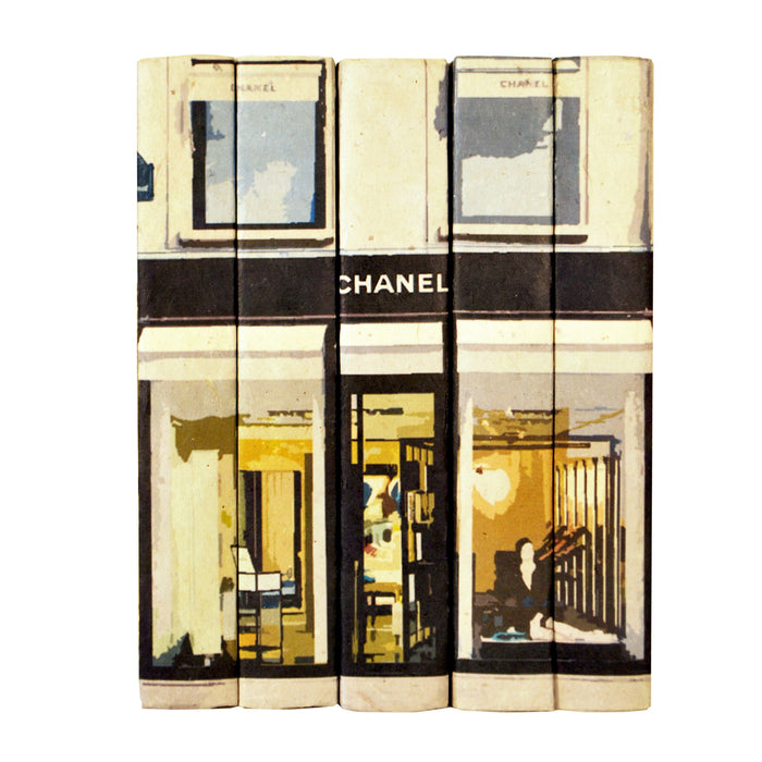 Chanel Storefront Decorative Books | E.Lawrence 