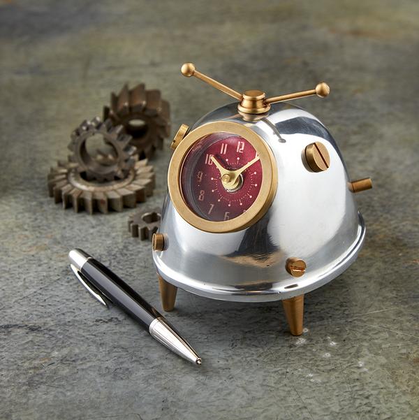 Space Bug Table Clock