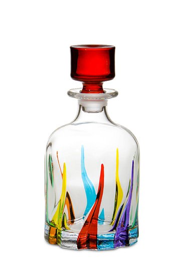 Trix Whiskey Carafe | Venetian Glass | Trovati Studio