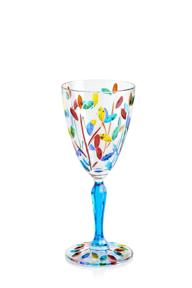 Tree of Life Wine Glasses | Venetian Glass | Trovati Studio