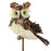 Barn Owl Floral Picks | Seasonal Decor | Trovati Studio