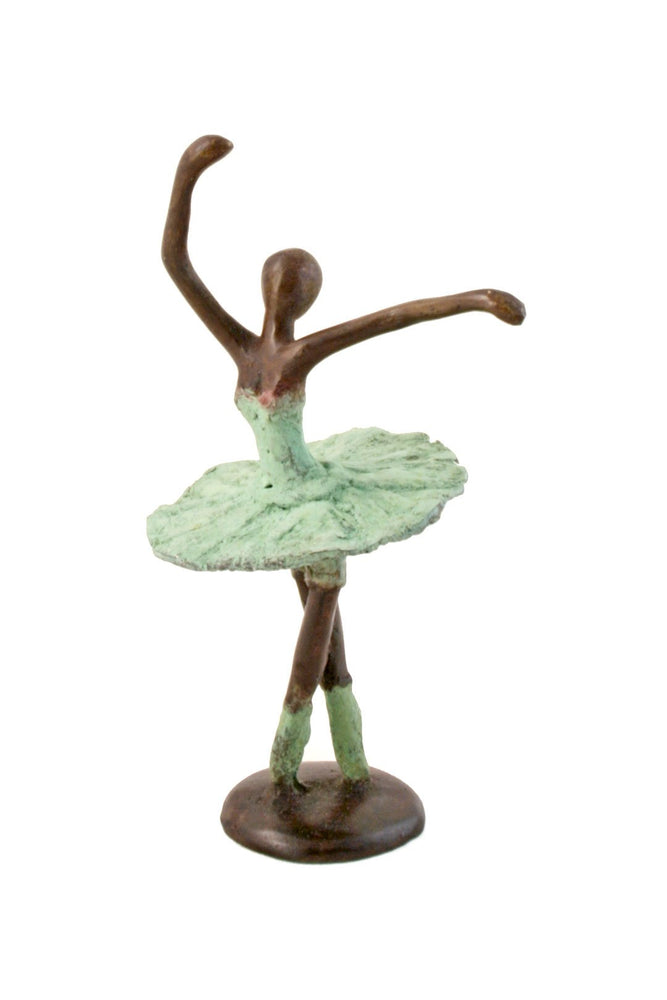 Ballerina Bronze Sculpture | African Art 