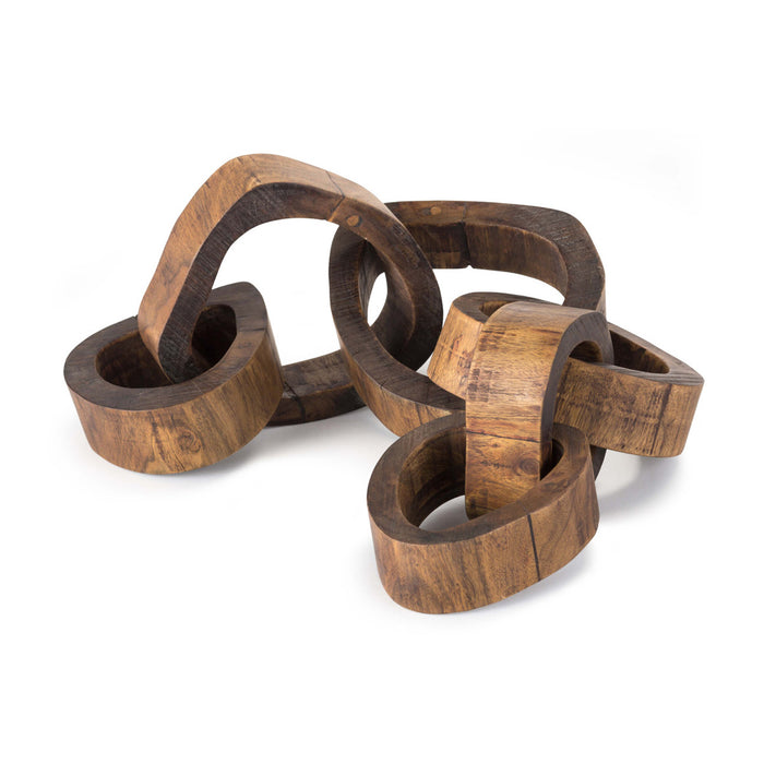 Wooden Links Centerpiece | Regina Andrew | Trovati Studio