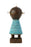 Swahili Blue Beaded Short Namji Doll - Trovati