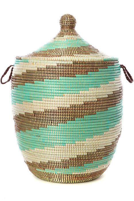 African Laundry Hamper Basket