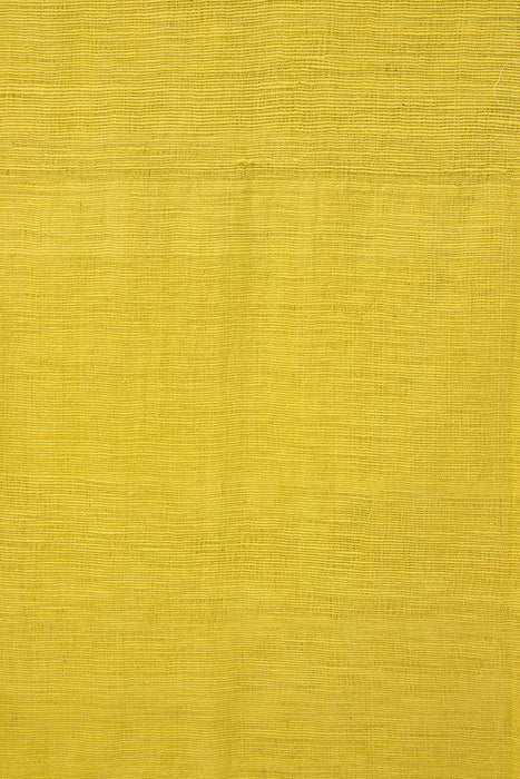 Ethiopian Cotton Gabi Throw / Shawl | African | Yellow