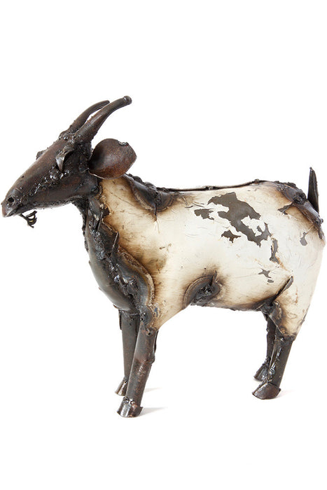 Swahili Recycled Metal African Farm Goat - Trovati