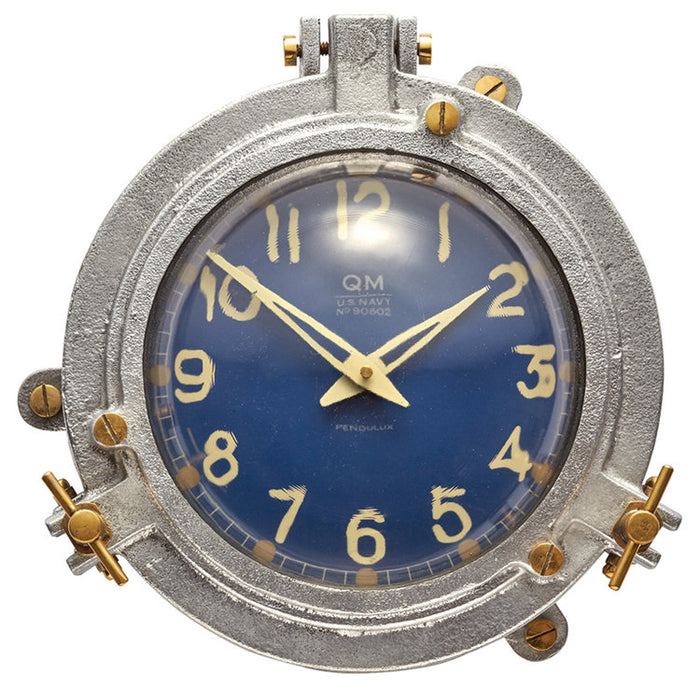 Pendulux Quartermaster Wall Clock Blue - Trovati