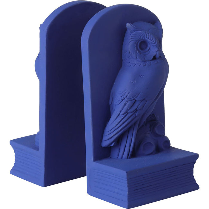 Owl Ceramic Bookends (Blue) - SOPHIA