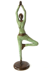 Burkina Bronze Yoga Sculptures
