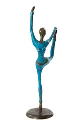 Burkina Bronze Yoga Sculptures
