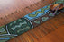 Carnival Twig Table Runner | Swahili African Modern | Blue Green